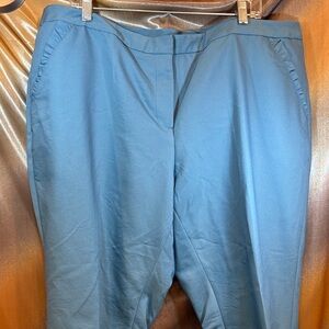 Amanda‎ & Chelsea 20w Chic Light Blue Pants stretchy! 301
